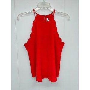 Mine Scallop‎ Tank Red Size Small